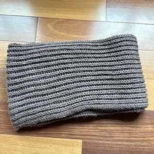 Artisan Handknit Brioche Stitch Wool Winter Scarf